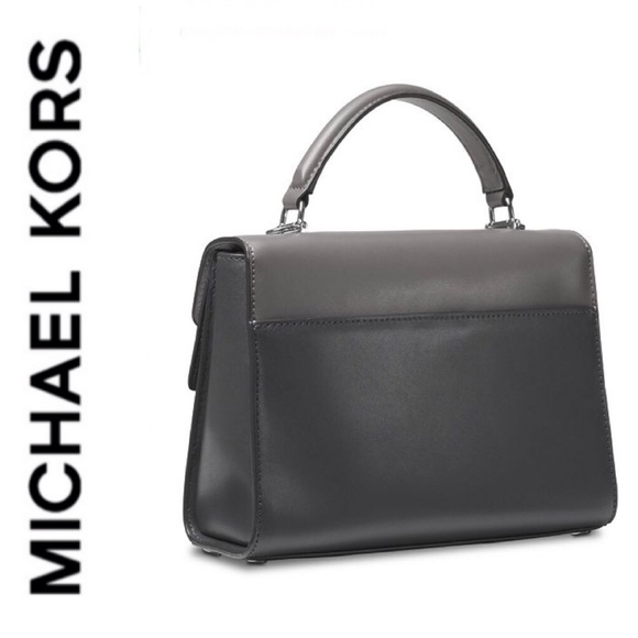 New authentic MK Sloan Leather Tri color satchel - Picture 3 of 5